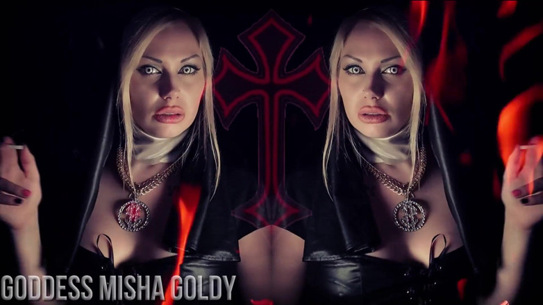 Goddess Misha Goldy: 如果我是你撸管的理由，你会在地狱里