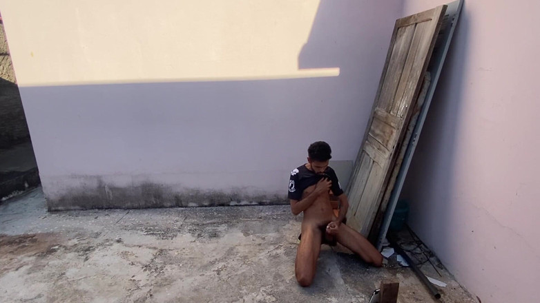 Leandro e Asafe: Jacking off in the Street of House