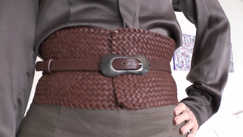 Lady Victoria Valente: Fitting tali pinggang yang mengujakan dengan Skirt Linen, Bahagian 2, Lady...