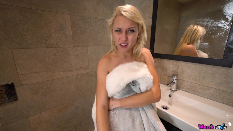 Wank it Now: Chloe Toy - Sneaky Shower Pt. 1 - JOI