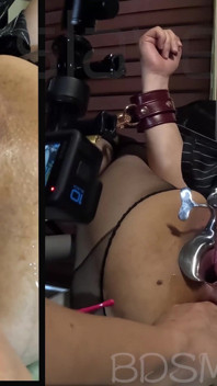 Kinky Slavedoll R Vol.009 Close-up Huge Dildo ~ Observing Pussy with a Speculum. Anal Dildo...
