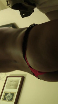 Pretty Black Girl Very Hot in Her Shower