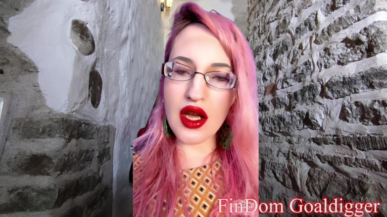 FinDom Goaldigger: Just look into my eyes!