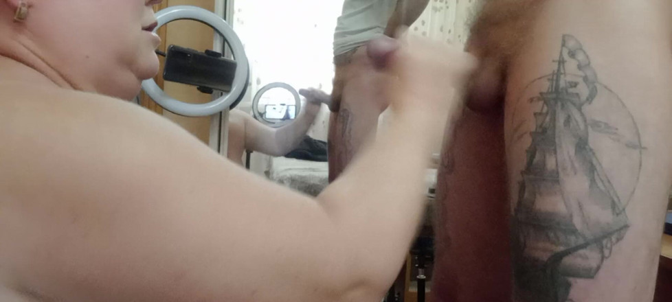 Zona901: manual penis stimulation and cumshot