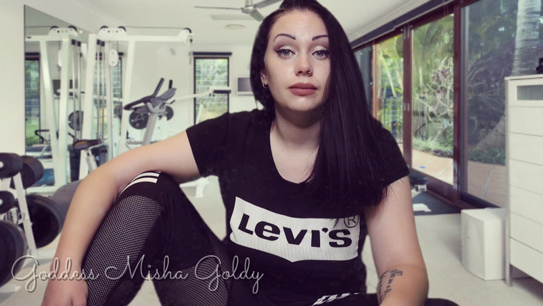 Goddess Misha Goldy: Quitte ta femme parce que tu as envie d'une bite !...