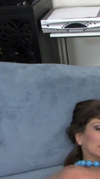 Busty brunette Carrie always wants cock inside her pussy
