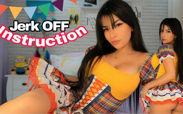 Emanuelly Raquel: Sexy Country Latina Girl Emnauelly Raquel JOI Jerk off Instructions