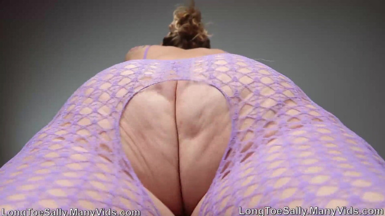 Long Toe Sally Big Buns: Konnte glas schneiden