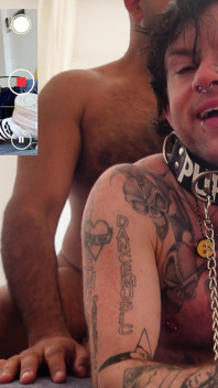 Árabe padrasto usando buceta branca ftm twink