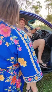 Lets Drive to the Park and Fuck