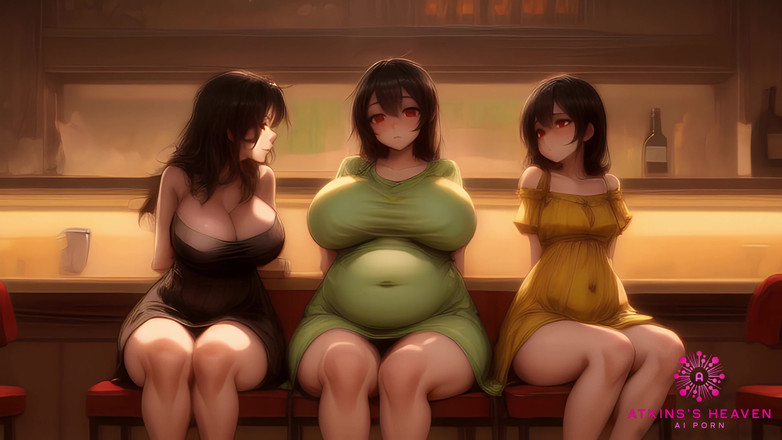 Atkins heaven: Зрелая пухлая крошка жаждет твоего члена сегодня вечером - Ai Porn