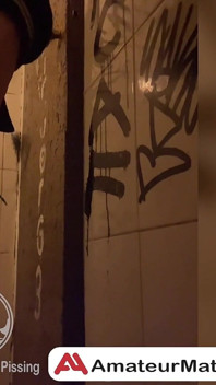 Watched While Pissing in the Toilets of a Bar...