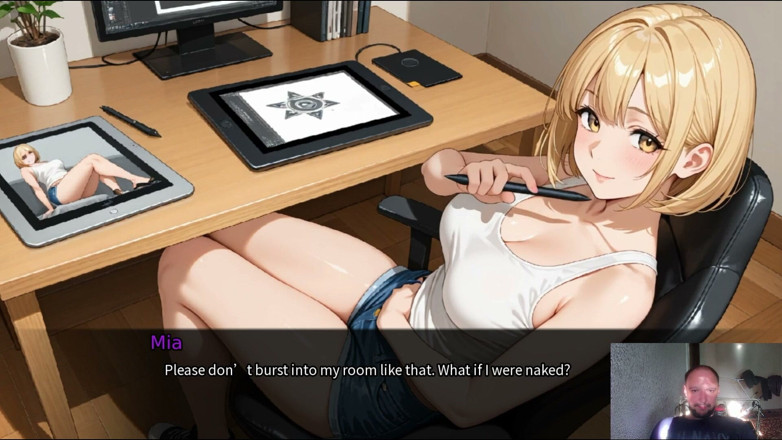 Sex game gamer: The Start of a New Acquaintance with Our Busty Friend