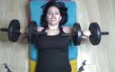 Goddess Misha Goldy: Ich bin stärker als du! Muskelanbetung &amp;amp; muskeldominanz!
