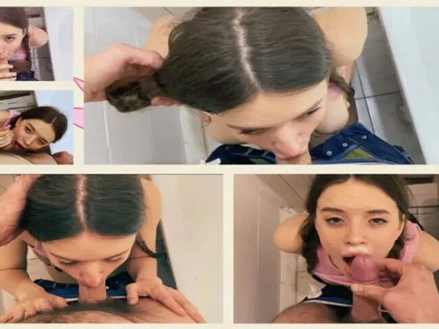 Brunette Siren Alice Deepthroats My Cock & Gets Covered (Margo & Alisa)