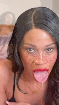 Lips Teasing and Dangling