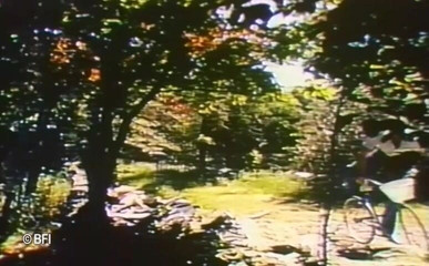 Vintage bedtime stories: Steaming hot soft erotic retro clip.