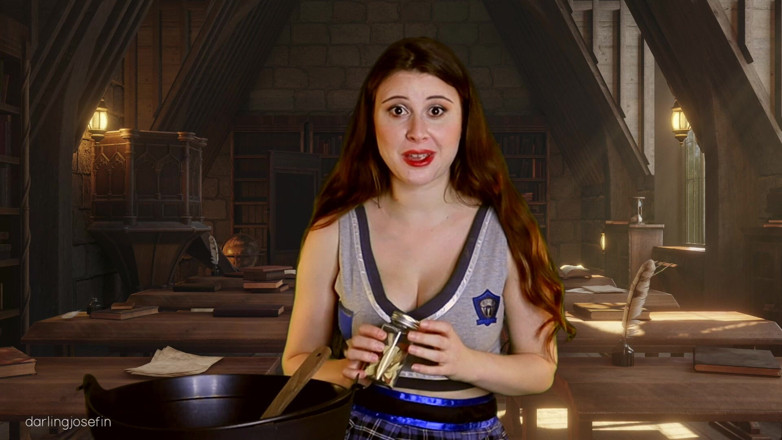 Darling Josefin: Slyther-în mine! Harry Potter Hogwarts Cosplay