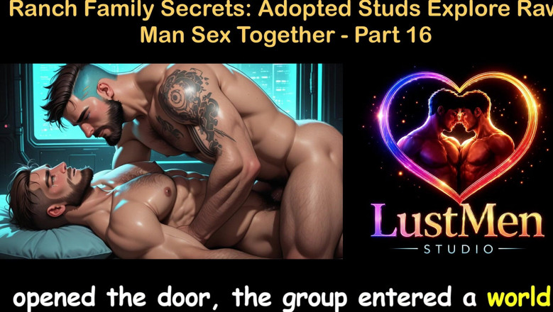LustMen: Англійське аудіо гей секс історія - ranch line secrets, прийняті чуваки досліджують грубий секс з чоловіком разом - частина 16