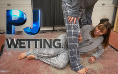Wamgirlx: PJ pyjama, benetzen und masturbieren