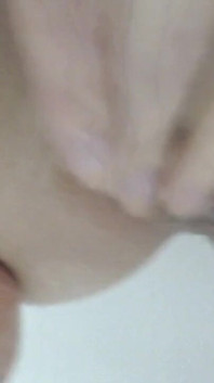 Slowmo Fingering My Shaved Pussy