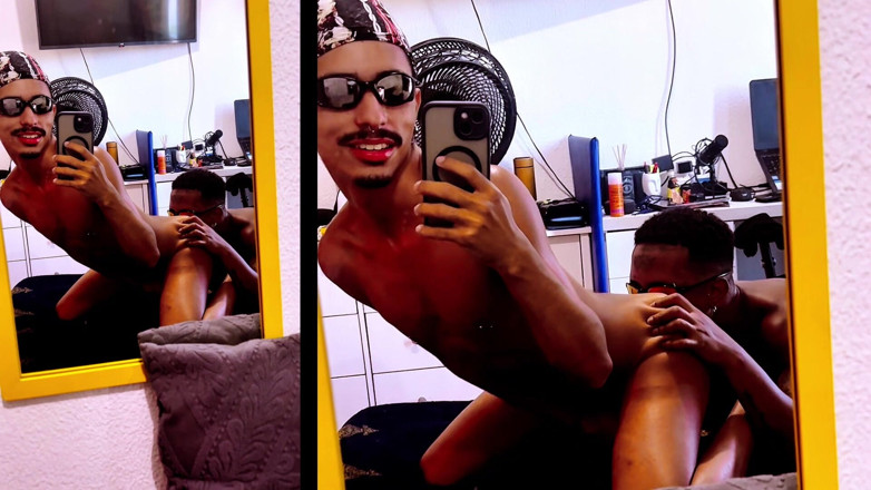 The Vicious Gabe: Šukání mým přítelem s velkým černým pérem a cítím jeho tlustého...