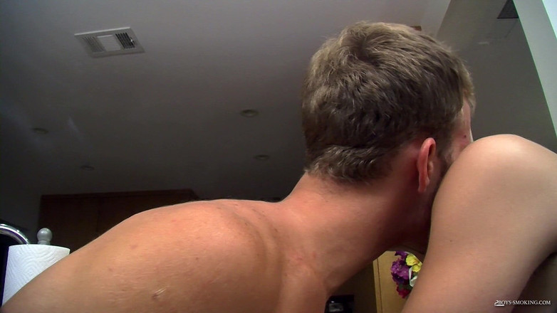 Boys Smoking: Jake Parker &amp; Dustin Fitch