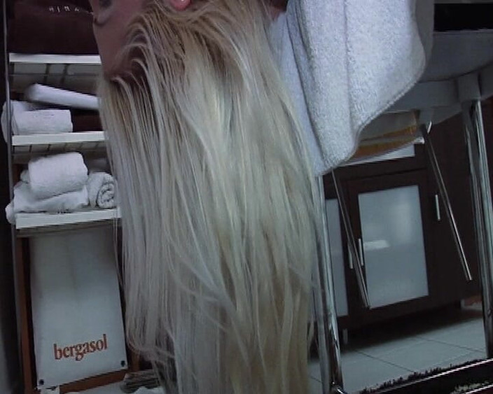 Monde Francais: Niesamowita blondynka francuska laska assfucked po masażu