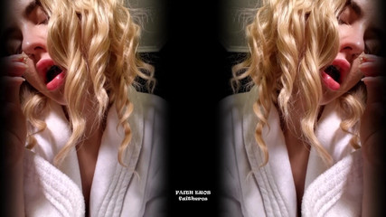 Faith Eros: Gadis webcam lagi asik di depan kamera