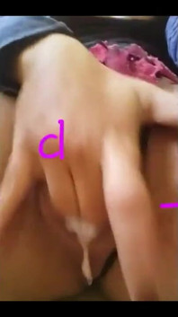 Lolah Cumming with Her Fingers in Perfect Pussy