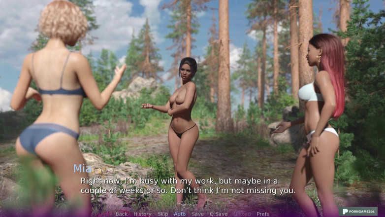 Porngame201: Cold Night - Sexy Lady Get Lost in the Jungle and 2...