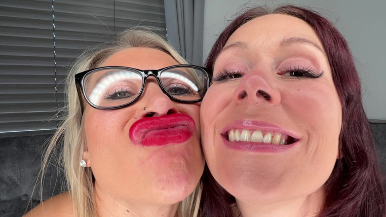 CALLIE ROKS: Annusa il labbro con Belle Ohara