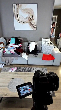 Amazingly Beautiful Sexy and Hor Redhead Art Teacher Comes for a Fashion Try on Haul Turns Into Softcore Porn Casting
