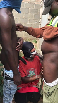 Ebony Threesome in the Wild: Three Black Boys Unleashed Under the Sun