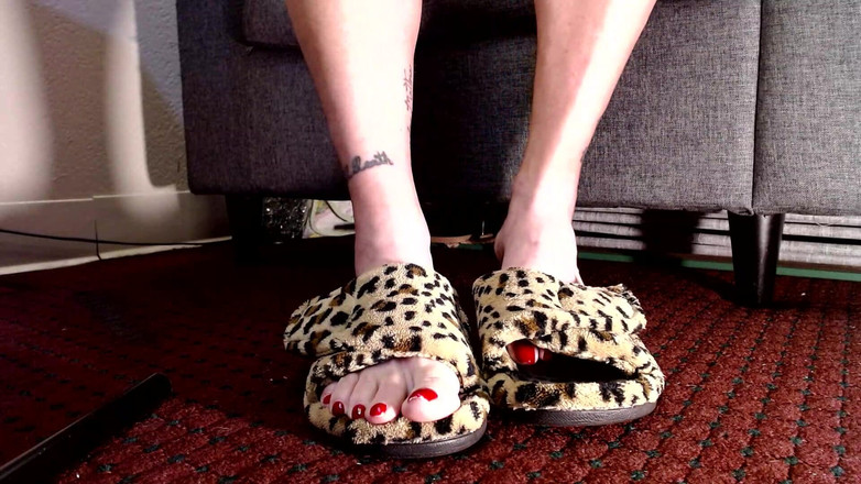 Abby Anna: Vratící se hračka ve Fuzzy Pantoflích
