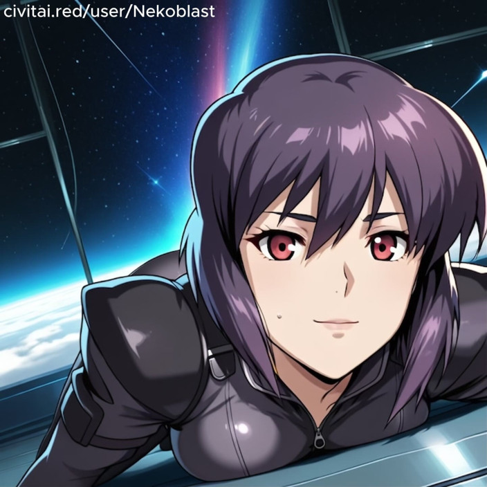 Nekoblastai: Motoko Kusanagi Ghost in the Shell Gangbang Ai