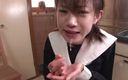 Blowjob Fantasies from Japan: 자지를 빨아주는 아시아 창녀를 바라보는 순진한