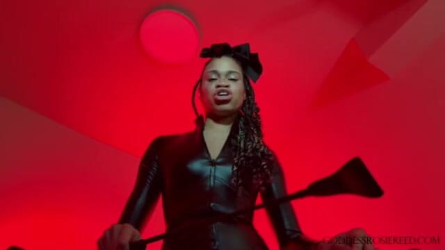 Rosie Reed: Beat Your Balls and Eat It - Ebony Femdom Goddess Rosie...