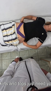Abdominal Medical Examination by a General Practitioner.