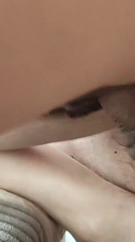 Fucked in the Throat on the Table While She Masturbates the Clitoris and Then Doggystyle Fucked in the Pussy and Cum Inside