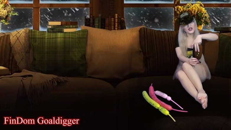 FinDom Goaldigger: Кибер-кам-бэй