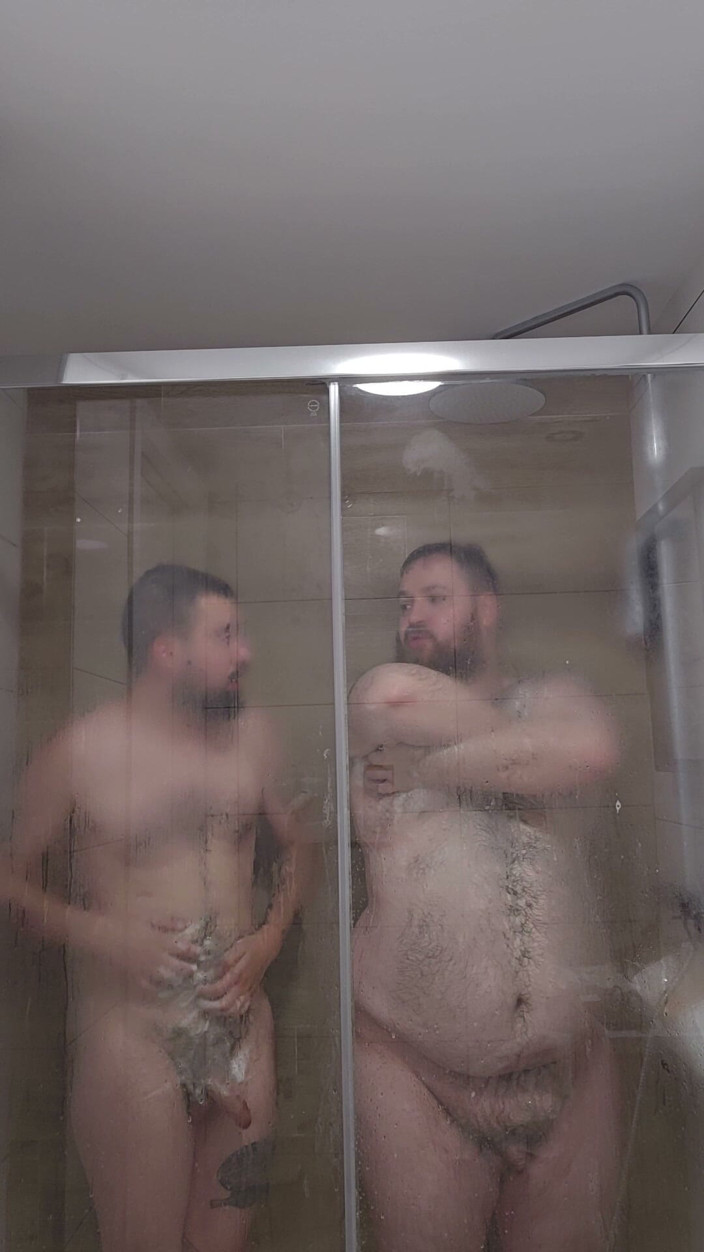 Osoychaser: Bears in the Shower! (no Sex)