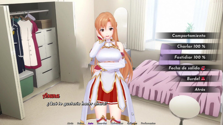 Monkylufy: Isekai burdel rozgrywka z Asuna Yuuki