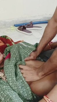 Beutiful Indian Bhabhi Hard Doggy in Bedroom with Devar - Amateur Desi Homemade Roleplay