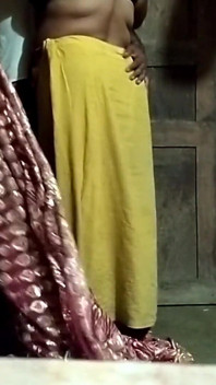 Young Indian Couple Kissing