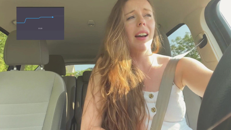 Nadia Foxx: Freutoy + Lush + Drive Thru = Orgazmy Galore !!