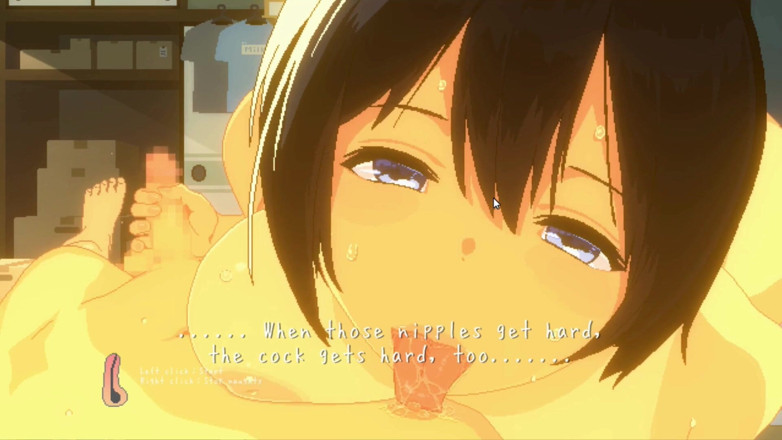 NSFWOtaku: Hentai Game - letnia przygoda seksu na plaży grubej kobiety