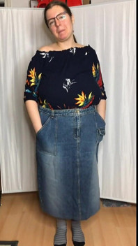 Nowe spódnice Plus Size [przymierzanie]
