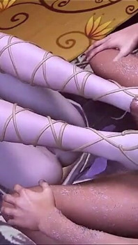 3D Bogini Blask: Wielkie Supreme - Animacja 3D Hentai