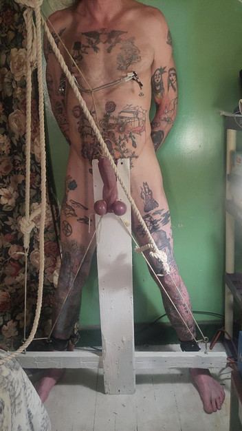 Goode Girl: Goode Girl Unholy Crucifix Ballbusting Pt2